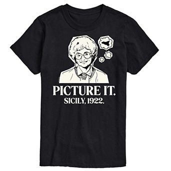 Men's Golden Girls Picture It Sicily Tee