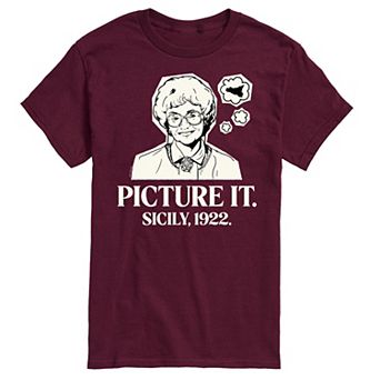 Men's Golden Girls Picture It Sicily Tee