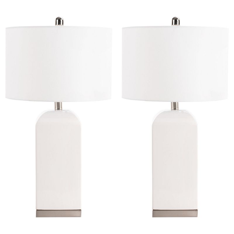 UPC 195058000109 product image for Safavieh Ernia Table Lamp 2-piece Set, White | upcitemdb.com