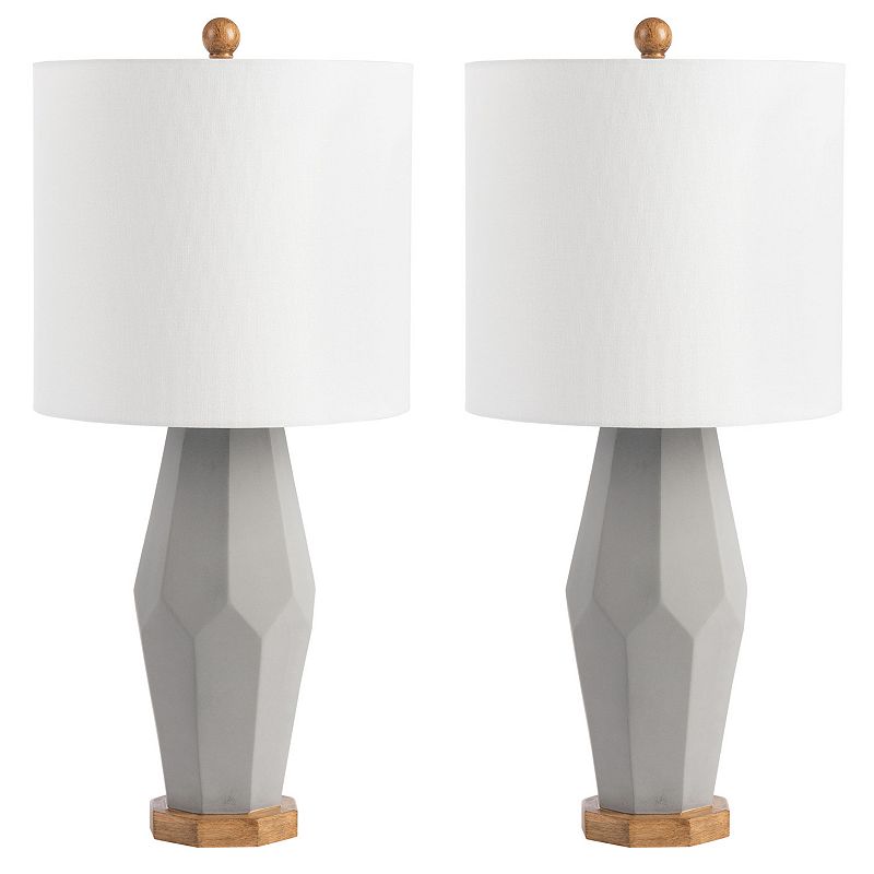 UPC 195058000079 product image for Safavieh Landren Table Lamp 2-piece Set, Grey | upcitemdb.com