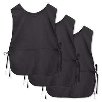 3-Pack Cobbler Aprons with Pockets, Adjustable, Practical, Versatile, Black
