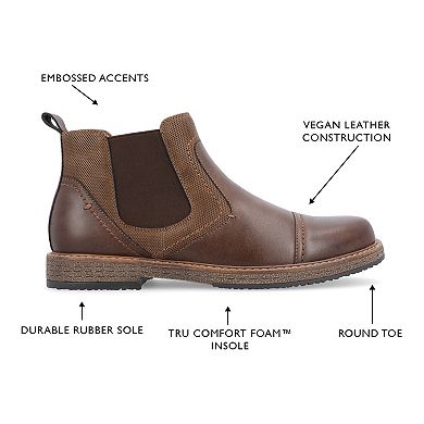 VANCE Lancaster Chelsea Men's Ankle Boots