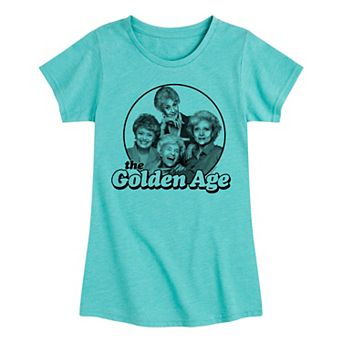 Girls 7-16 Golden Girls Golden Age Graphic Tee
