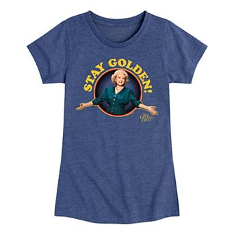 Girls 7-16 Golden Girls Stay Golden Graphic Tee