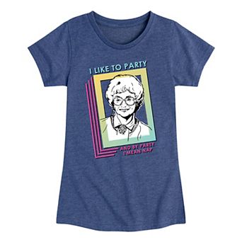 Girls 7-16 Golden Girls Party Nap Graphic Tee