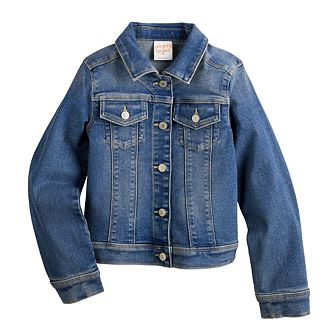 Baby & Toddler Girl Jumping Beans® Denim Jacket