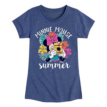 Disney's Minnie Mouse Girls 7-16 Summer Graphic Tee