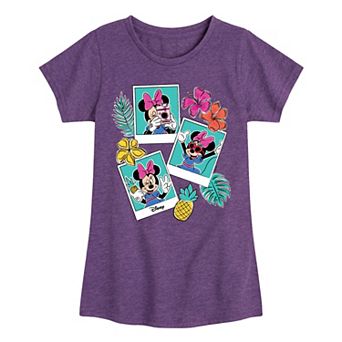 Disney's Minnie Mouse Girls 7-16 Pictures Graphic Tee