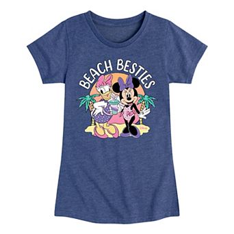 Disney's Minnie Mouse & Daisy Duck Girls 7-16 Beach Graphic Tee