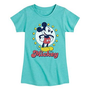 Disney's Mickey Mouse Girls 7-16 Stars Graphic Tee