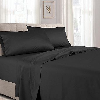 Soft Cotton Sateen Sheet Set - Extra Deep Fitted (22 inches)