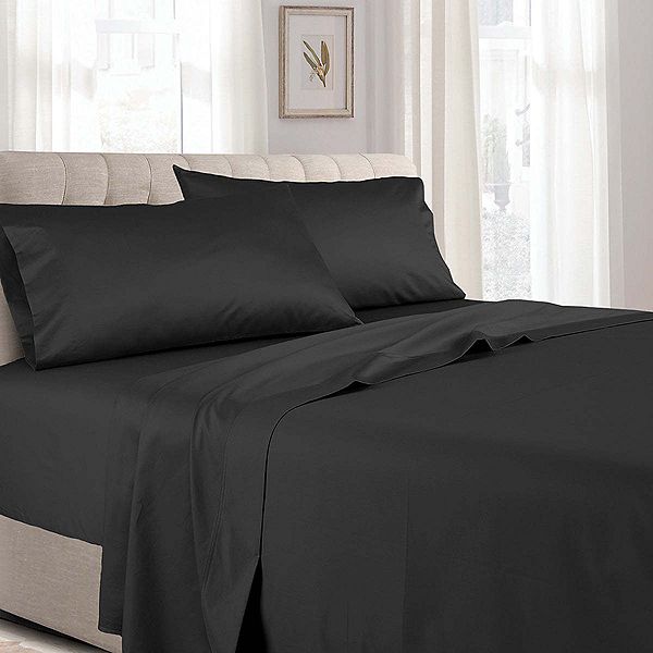 Soft Cotton Sateen Sheet Set Extra Deep Fitted (22 inches)