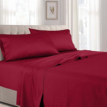 Soft Cotton Sateen Sheet Set - Extra Deep Fitted (22 inches)