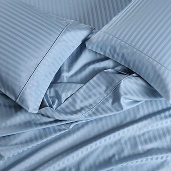 Extra Deep Pockets (22 in Stripe 650 Easy Care Sheet sets