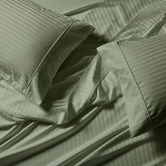Extra Deep Pockets (22 in Stripe 650 Easy Care Sheet sets