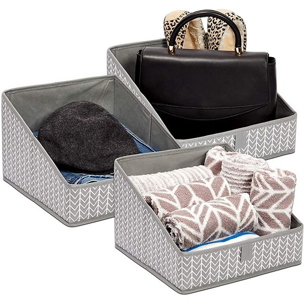 Juvale Non Woven Baskets, Closet Organization Bins (11.4 x 11.4 x 7.9