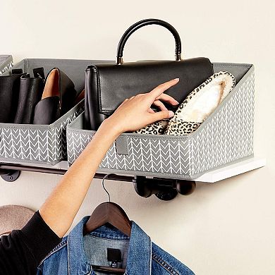 Juvale Non Woven Baskets, Closet Organization Bins (11.4 x 11.4 x 7.9 in, 3 Pack)