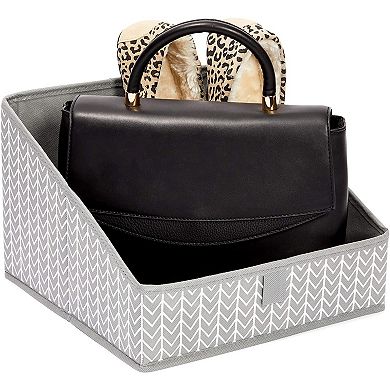 Juvale Non Woven Baskets, Closet Organization Bins (11.4 x 11.4 x 7.9 in, 3 Pack)