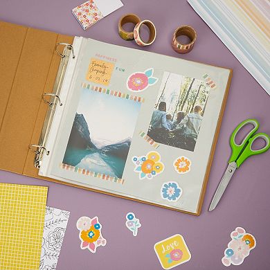 Photo Album Protective Sleeves Refill Pages, 12x12 Scrapbook Page Protectors (50 Pack)