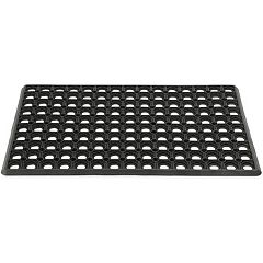 Rubber Mat, Nonslip Doormat for Indoor, Outdoor (23.5 x 15.75 in)