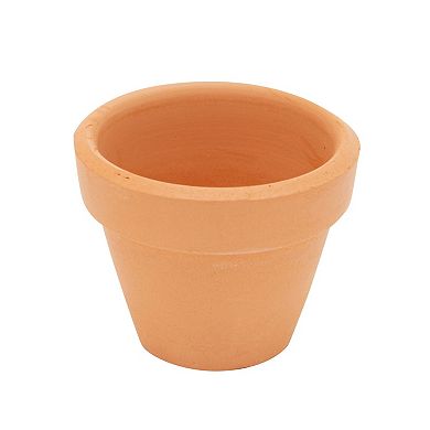 10 Pack Mini Terracotta Plants Pots with Drainage Holes for Succulents, Tiny Clay Flower Pot Planters (1 x 1.5 In)