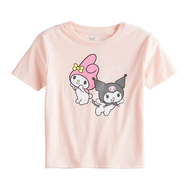 Girls 7-19 My Melody and Kuromi Graphic Tee