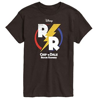Disney's Mickey Mouse Men's Chip 'N Dale Rescue Rangers Logo Graphic Tee