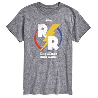 Disney's Mickey Mouse Men's Chip 'N Dale Rescue Rangers Logo Graphic Tee