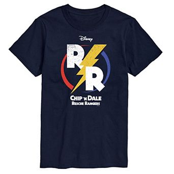 Disney's Mickey Mouse Men's Chip 'N Dale Rescue Rangers Logo Graphic Tee