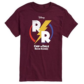Disney's Mickey Mouse Men's Chip 'N Dale Rescue Rangers Logo Graphic Tee