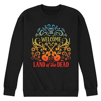 Disney / Pixar's Coco Men's Welcome Land of the Dead Fleece Sweatshirt