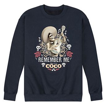 Disney / Pixar's Coco Men's Remember Me Ernesto Fleece Sweatshirt