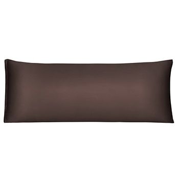 Zippered Silky Satin Long Body Pillow Cases Covers Body(20"x54")