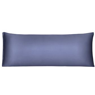 Zippered Silky Satin Long Body Pillow Cases Covers Body(20"x54")