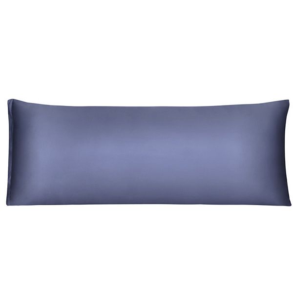 Zippered Silky Satin Long Body Pillow Cases Covers Body 20"x54"