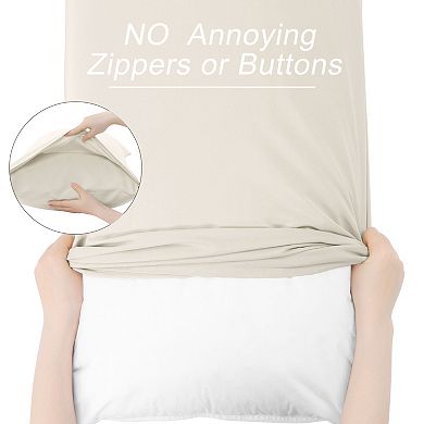 Soft 1800 Series Microfiber Long Bedding Body Pillow Covers Body 20"x54"