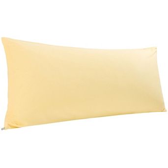 Pillow Cases Zipper Covers Egyptian Cotton For Hair and Skin (20"x54")