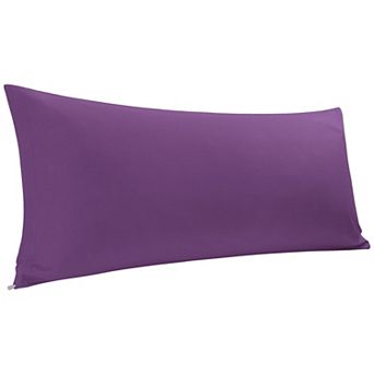 Pillow Cases Zipper Covers Egyptian Cotton For Hair and Skin (20"x54")