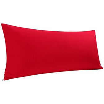 Pillow Cases Zipper Covers Egyptian Cotton For Hair and Skin (20"x54")