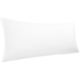 Pillow Cases Zipper Covers Egyptian Cotton For Hair and Skin (20"x54")