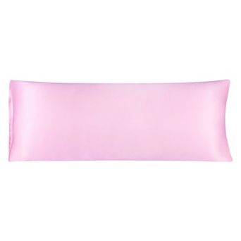 Satin Body Pillow Cover Long Silky Cooling for Hair Skin Body(20"x54")