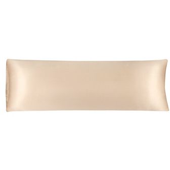 Satin Body Pillow Cover Long Silky Cooling for Hair Skin Body(20"x60")