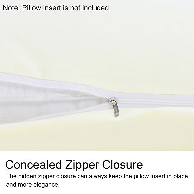 Zippered Body Pillow Case Cover Soft Microfiber Style Body(20"x48")