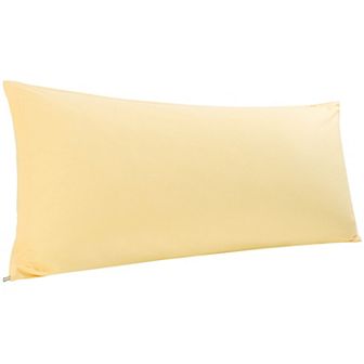 Pillow Cases Zipper Covers Egyptian Cotton For Hair and Skin (20"x48")