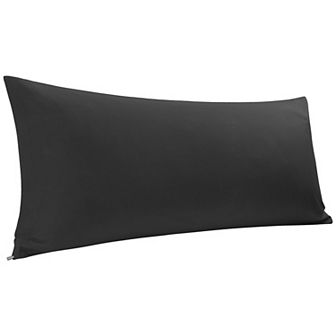 Pillow Cases Zipper Covers Egyptian Cotton For Hair and Skin (20"x48")