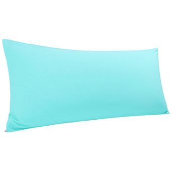 Pillow Cases Zipper Covers Egyptian Cotton For Hair and Skin (20"x48")