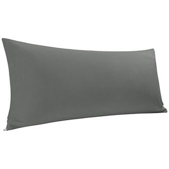 Pillow Cases Zipper Covers Egyptian Cotton For Hair and Skin (20"x48")