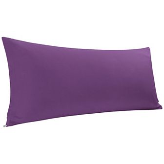 Pillow Cases Zipper Covers Egyptian Cotton For Hair and Skin (20"x48")