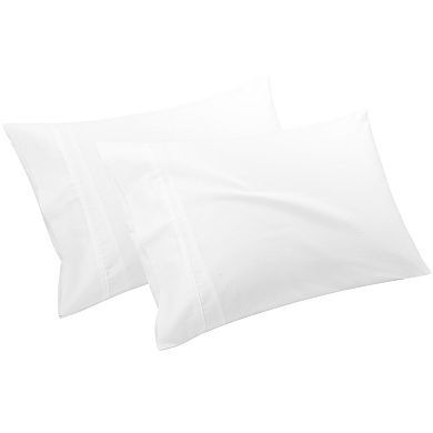 Set of 2 Soft Cotton Pillow Covers with Envelope Standard(20"x26")