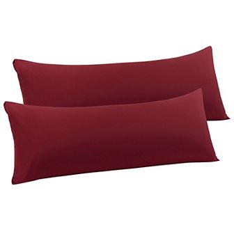 Set of 2 Body Pillow Cover Envelope Closure Microfiber Body(20"x54")
